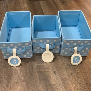 3 Storage Bins
